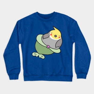 Mermaid Cockatiel Crewneck Sweatshirt